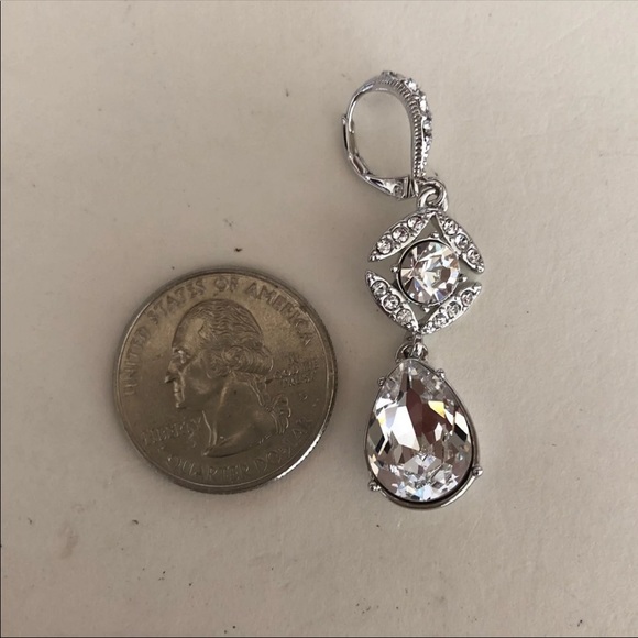 Givenchy Crystal double drop earrings - Picture 6 of 7